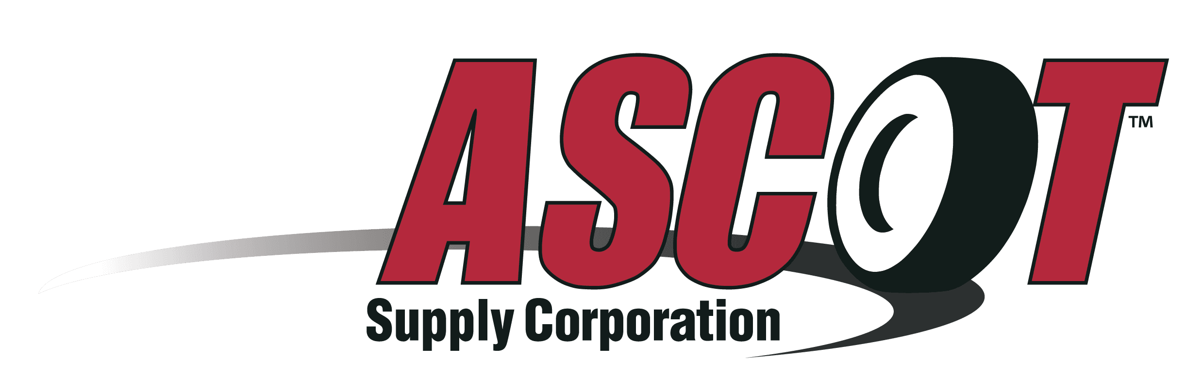 Display of Logo of Ascot supply corportaion