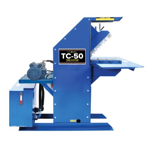 Display of TC 50 Electric E Tire cutter