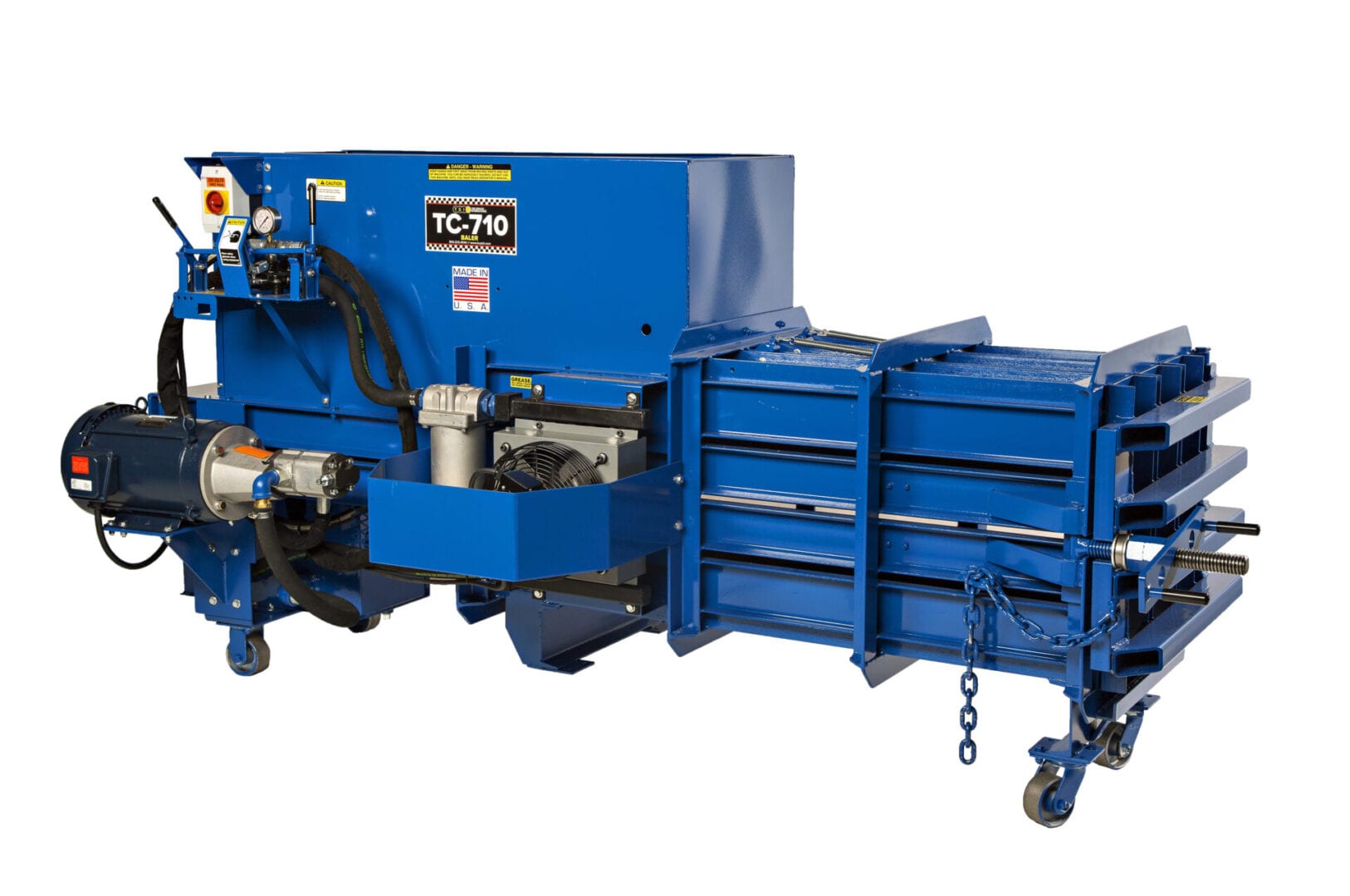 Display of TC 710 Phase Recycling Baler
