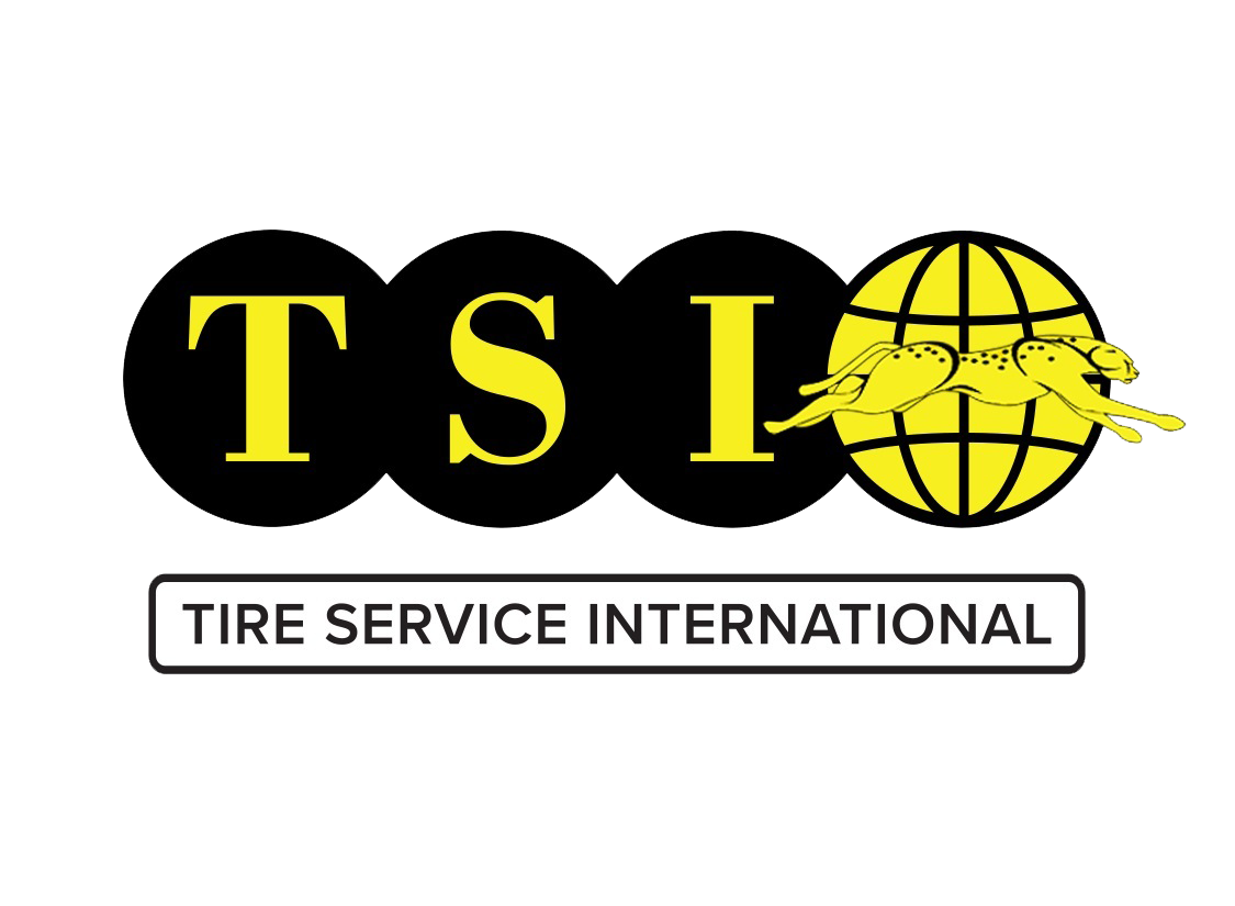 Display of TSI cheetah logo in yellow and black