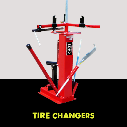 Displaying CH23 tire changers equipment